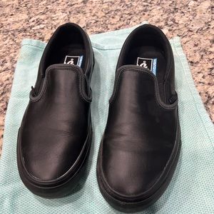 Vans leather size 8